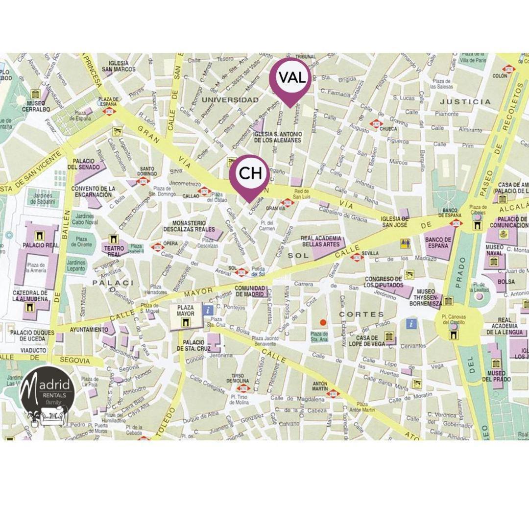 Nuevo Apartamento En Madrid Centro A 2 Calles De Gran Via Εξωτερικό φωτογραφία